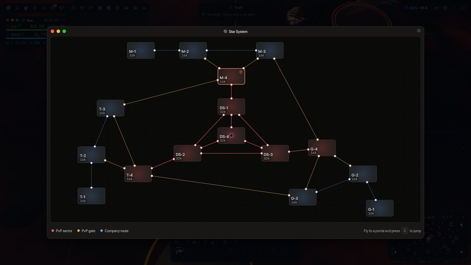 The galaxy map